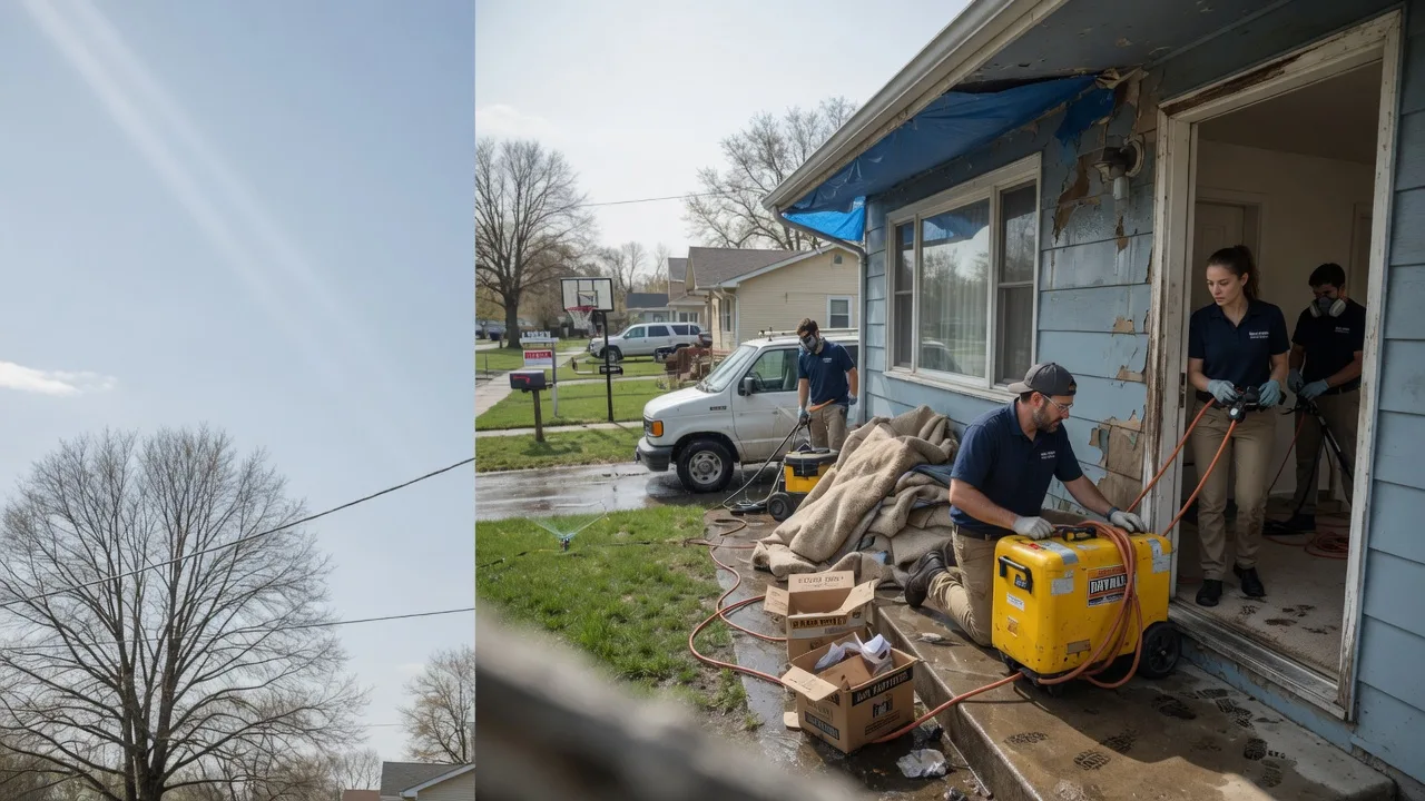 Basement Flood Cleanup in Nevada, TX near me